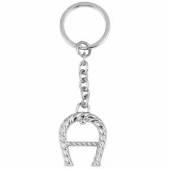 AIGNER Schlüsselanhänger Maia Logo Silber