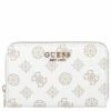 Guess Querbörse Damen Laurel SLG Medium Zip Around White Logo -Aufbewahrungstasche Geschäft 0 0165c410d046e04 1280x1280