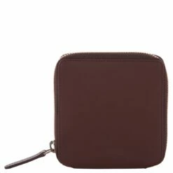 Klatta Offermann Portmonee Damen Wallet Zip Maroon Brown