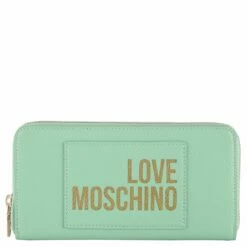 Love Moschino Langbörse Damen Portafogli KC0 Türkis