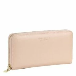 Seidenfelt Manufaktur Langbörse Damen Smilla Nude