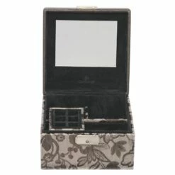 Windrose Schmuckkästchen Flowers 803946 Silbergrau