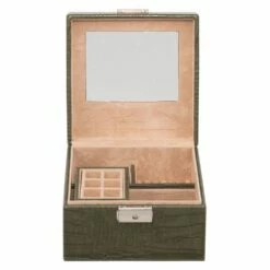 Windrose Schmuckkästchen Croco 803941 Oliv