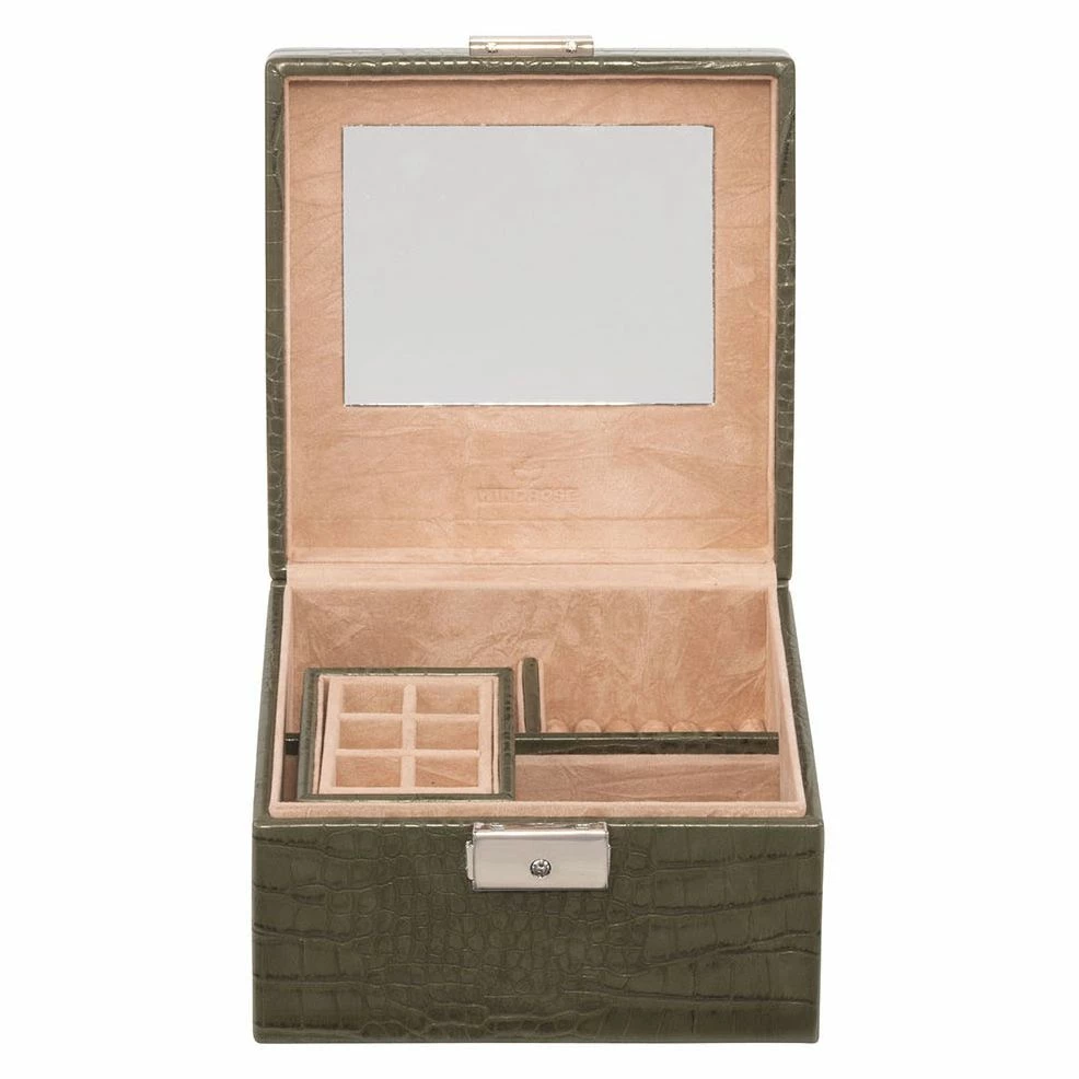 Windrose Schmuckkästchen Croco 803941 Oliv 3 Windrose Schmuckkästchen Croco 803941 Oliv