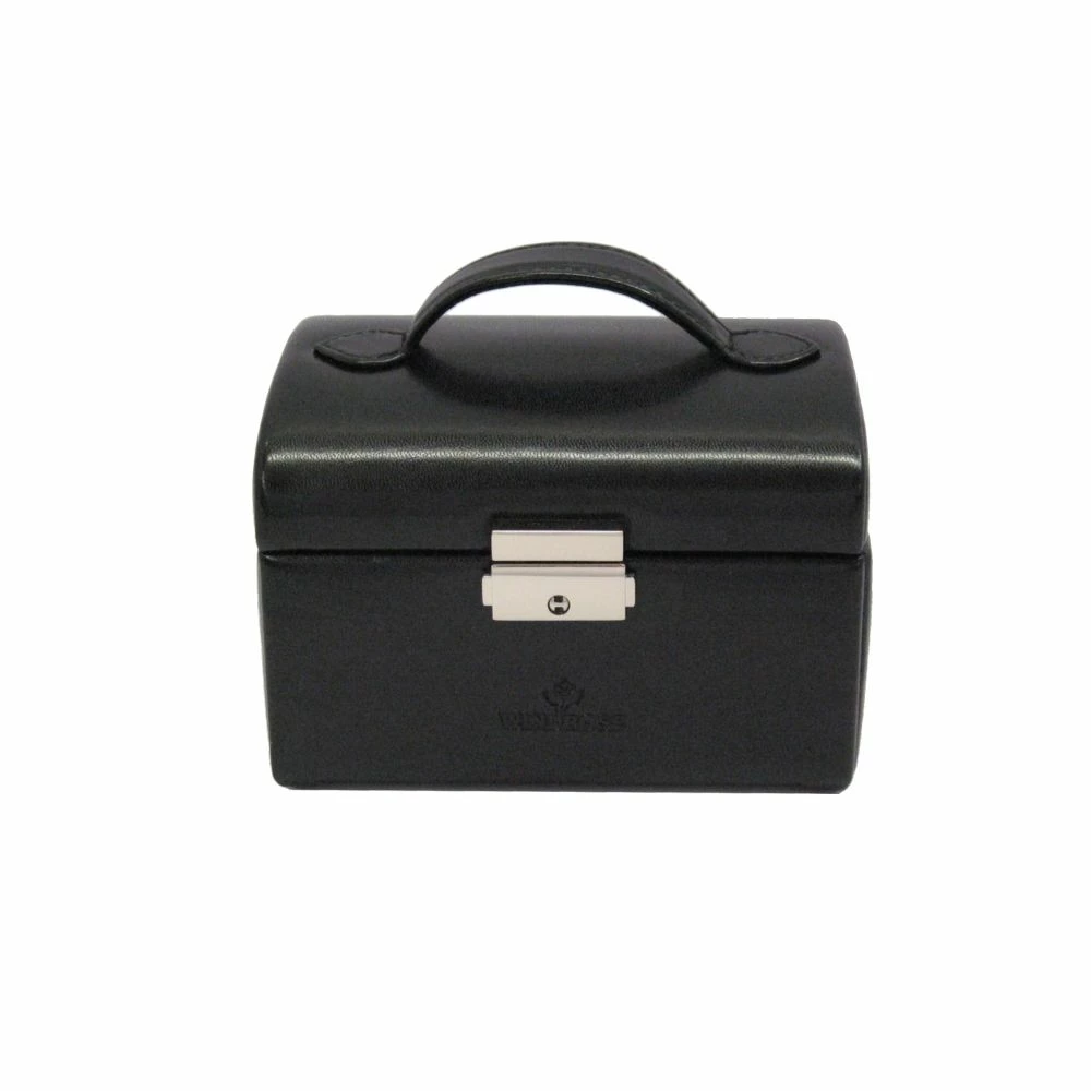 Windrose Schmuckkoffer Merino 36768 Schwarz 5 Windrose Schmuckkoffer Merino 36768 Schwarz – Bild 3