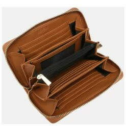 L.Credi Querbörse Damen Filippa Cognac -Aufbewahrungstasche Geschäft 0 03649b866115a47 1280x1280