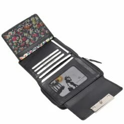 KENORADA Hochkantbörse Damen Iguacu Flap Zip Wallet M Schwarz -Aufbewahrungstasche Geschäft 0 0365b9d5bd78aa1 1280x1280