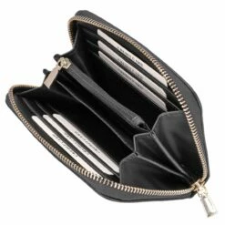 Guess Querbörse Damen Jena SLG Medium Zip Around Black Logo -Aufbewahrungstasche Geschäft 0 0365c4109d9e198 1280x1280