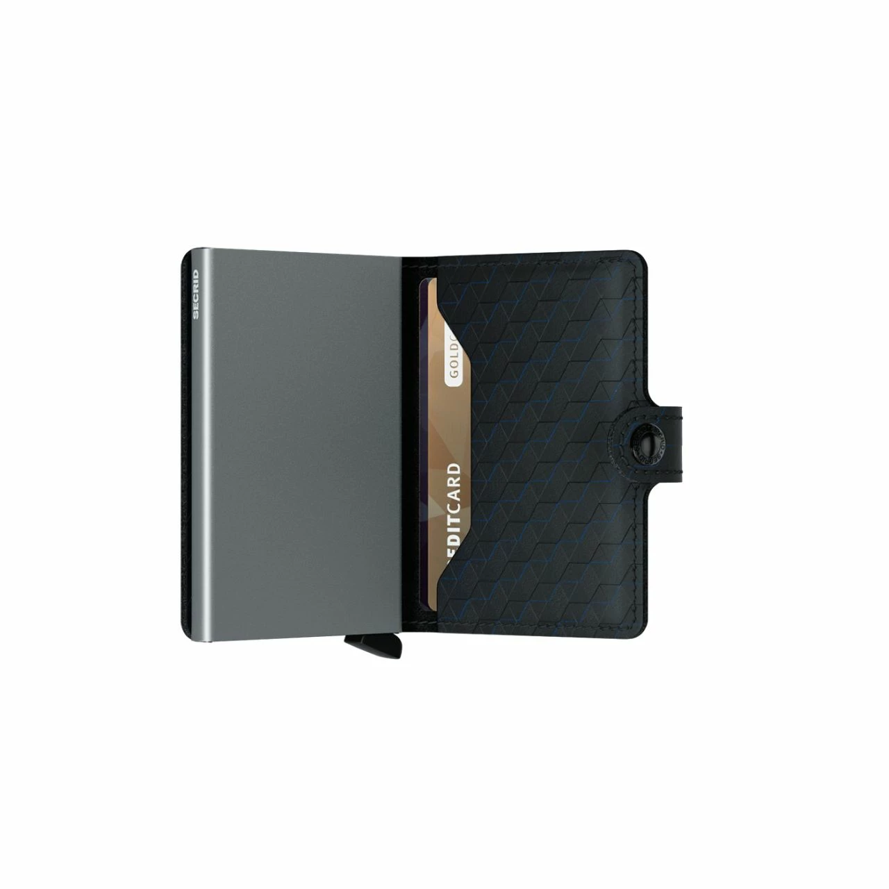 Secrid Kreditkartenetui Miniwallet Optical Black-titanium 6 Secrid Kreditkartenetui Miniwallet Optical Black-titanium – Bild 4