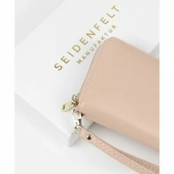 Seidenfelt Manufaktur Langbörse Damen Smilla Nude -Aufbewahrungstasche Geschäft 0 046438c355e8230 1280x1280