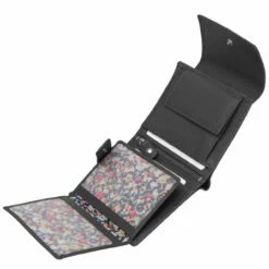 KENORADA Hochkantbörse Damen Amur Flap Wallet M Schwarz 11 KENORADA Hochkantbörse Damen Amur Flap Wallet M Schwarz -Aufbewahrungstasche Geschäft 0 0464543046b1a45 1280x1280