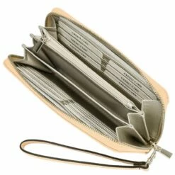 Guess Langbörse Damen Laurel SLG Large Zip Around Apricot Cream -Aufbewahrungstasche Geschäft 0 04648796089bcf0 1280x1280