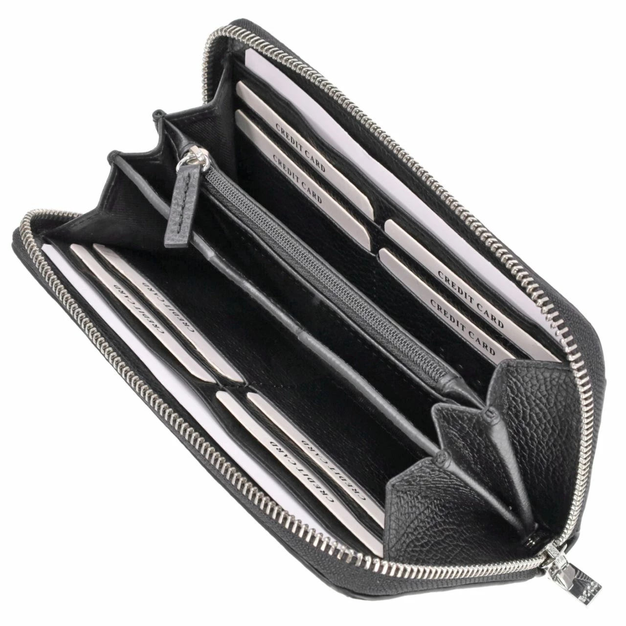 BOSS Langbörse Damen Ivy Ziparound 10247515 01 Black 6 BOSS Langbörse Damen Ivy Ziparound 10247515 01 Black – Bild 4