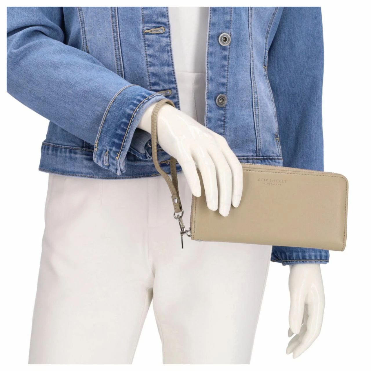 Seidenfelt Manufaktur Langbörse Damen Smilla Cream 6 Seidenfelt Manufaktur Langbörse Damen Smilla Cream – Bild 4