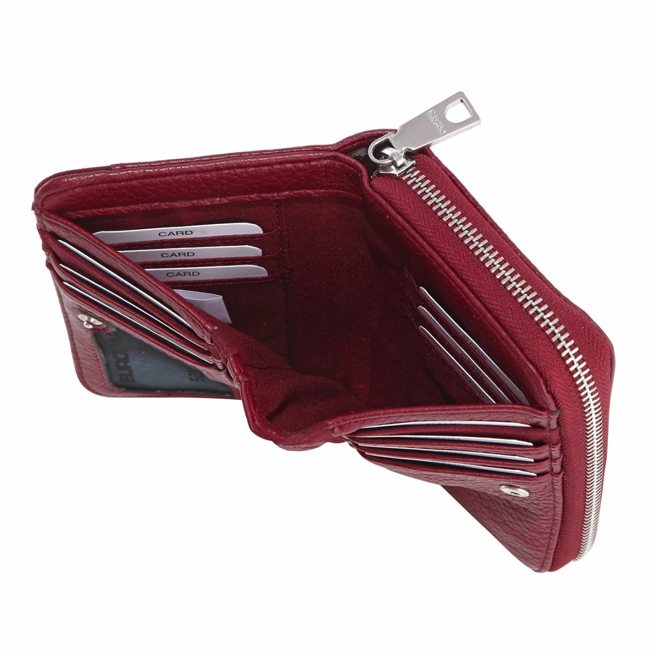 Prato Hochkantbörse Damen Joyce S907 Brown 7 Prato Hochkantbörse Damen Joyce S907 Brown – Bild 5