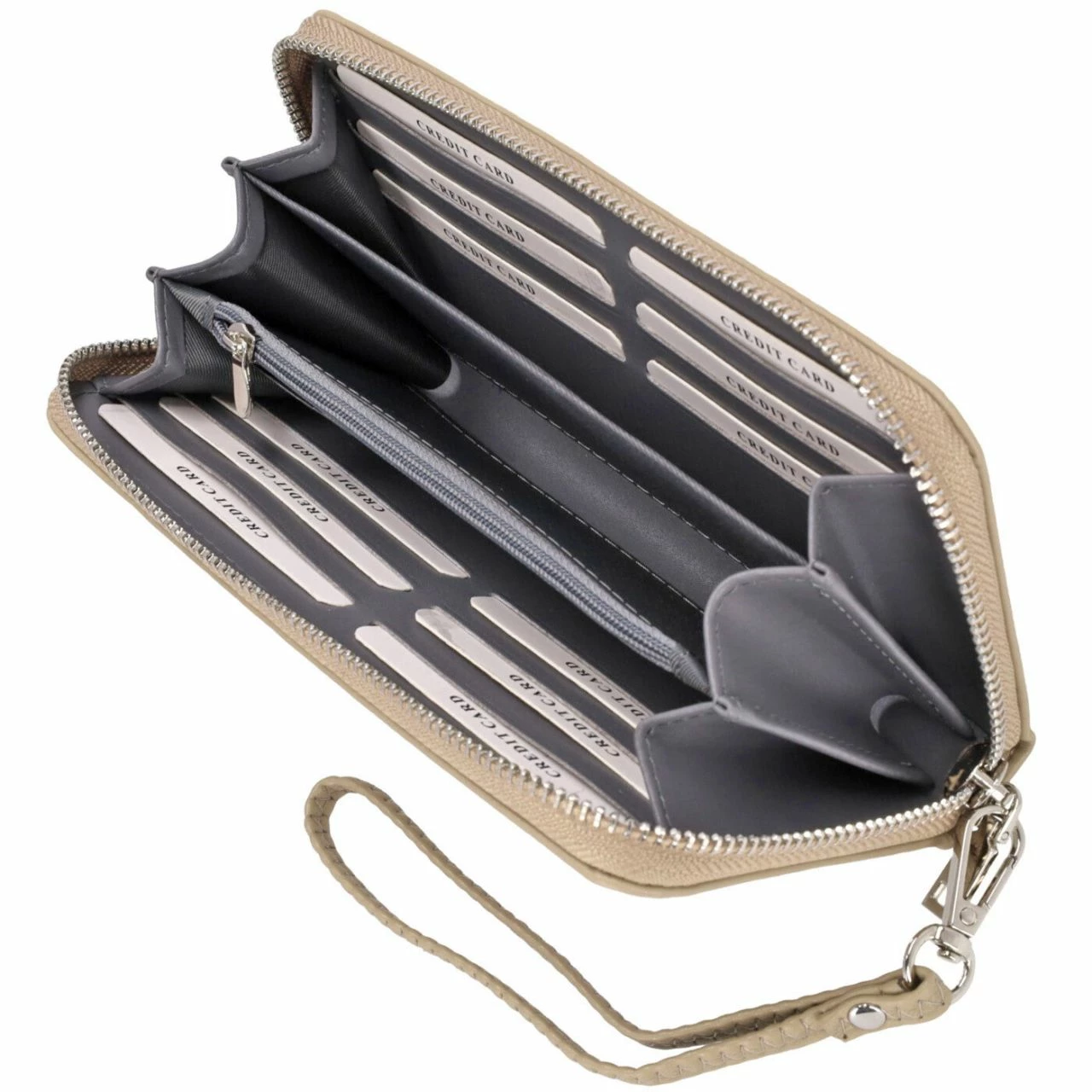 Seidenfelt Manufaktur Langbörse Damen Smilla Cream 7 Seidenfelt Manufaktur Langbörse Damen Smilla Cream – Bild 5