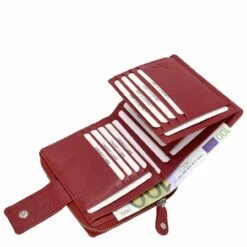 KENORADA Hochkantbörse Damen Indus Combi Zi Rot -Aufbewahrungstasche Geschäft 0 0565c082dd93e6b 1280x1280