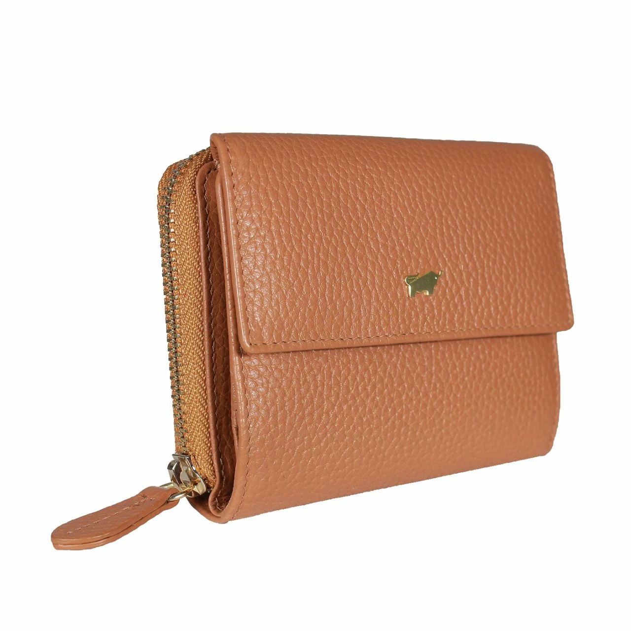 Braun Büffel Überschlagbörse Damen Asti M 8CS Cognac 8 Braun Büffel Überschlagbörse Damen Asti M 8CS Cognac – Bild 6