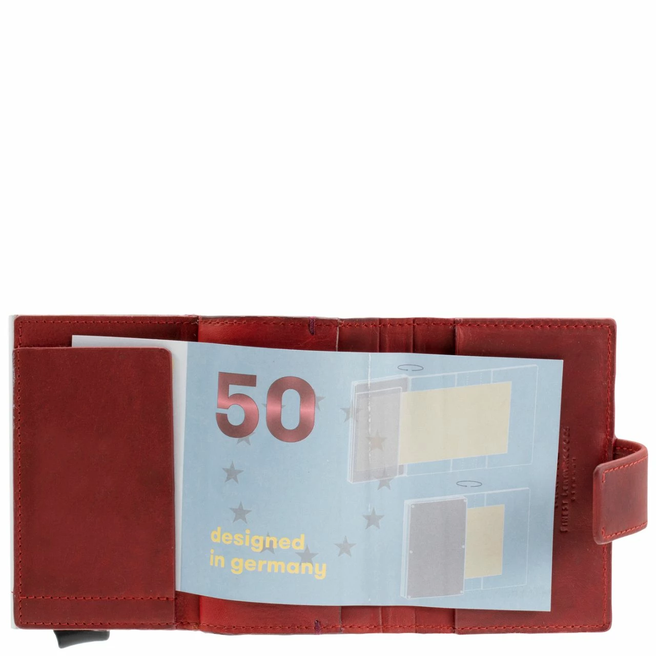 Maître Kreditkartenetui Birkenfeld C-Two-Cave SV8F Red 8 Maître Kreditkartenetui Birkenfeld C-Two-Cave SV8F Red – Bild 6