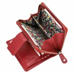 KENORADA Hochkantbörse Damen Indus Combi Zi Rot -Aufbewahrungstasche Geschäft 0 0665c082e026457 1280x1280